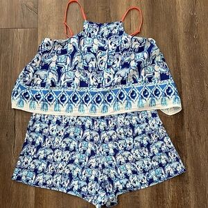 Size 4 Lilly Pulitzer’s romper - elephant